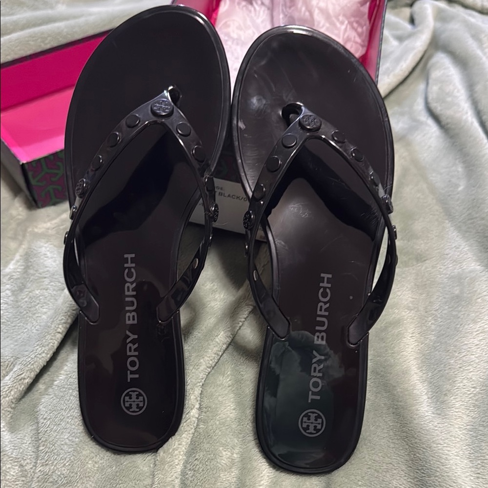 Tory Burch Black Minimalist Sandals